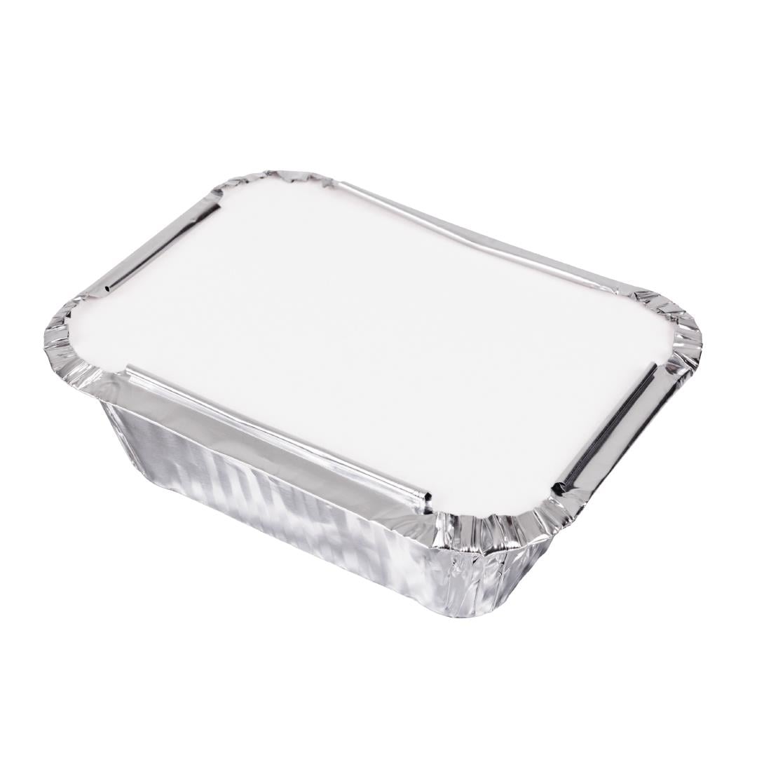 Fiesta Recyclable Paper Lids for 250ml Foil Containers (1000 Pack) (Pack Quantity: 1000) • PAS-DZ891