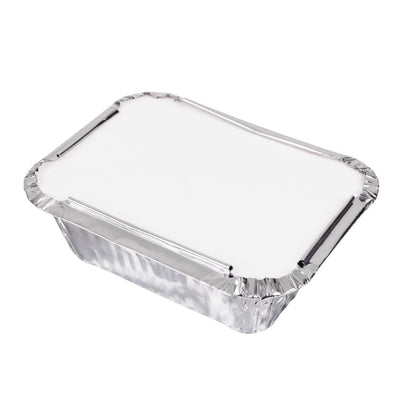 Fiesta Recyclable Paper Lids for 250ml Foil Containers (1000 Pack) (Pack Quantity: 1000) • PAS-DZ891