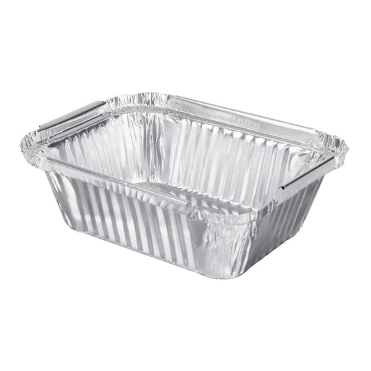 Fiesta Recyclable Foil Containers 250ml (1000 Pack) (Capacity: 250ml | Pack Quantity: 1000) • PAS-DZ890