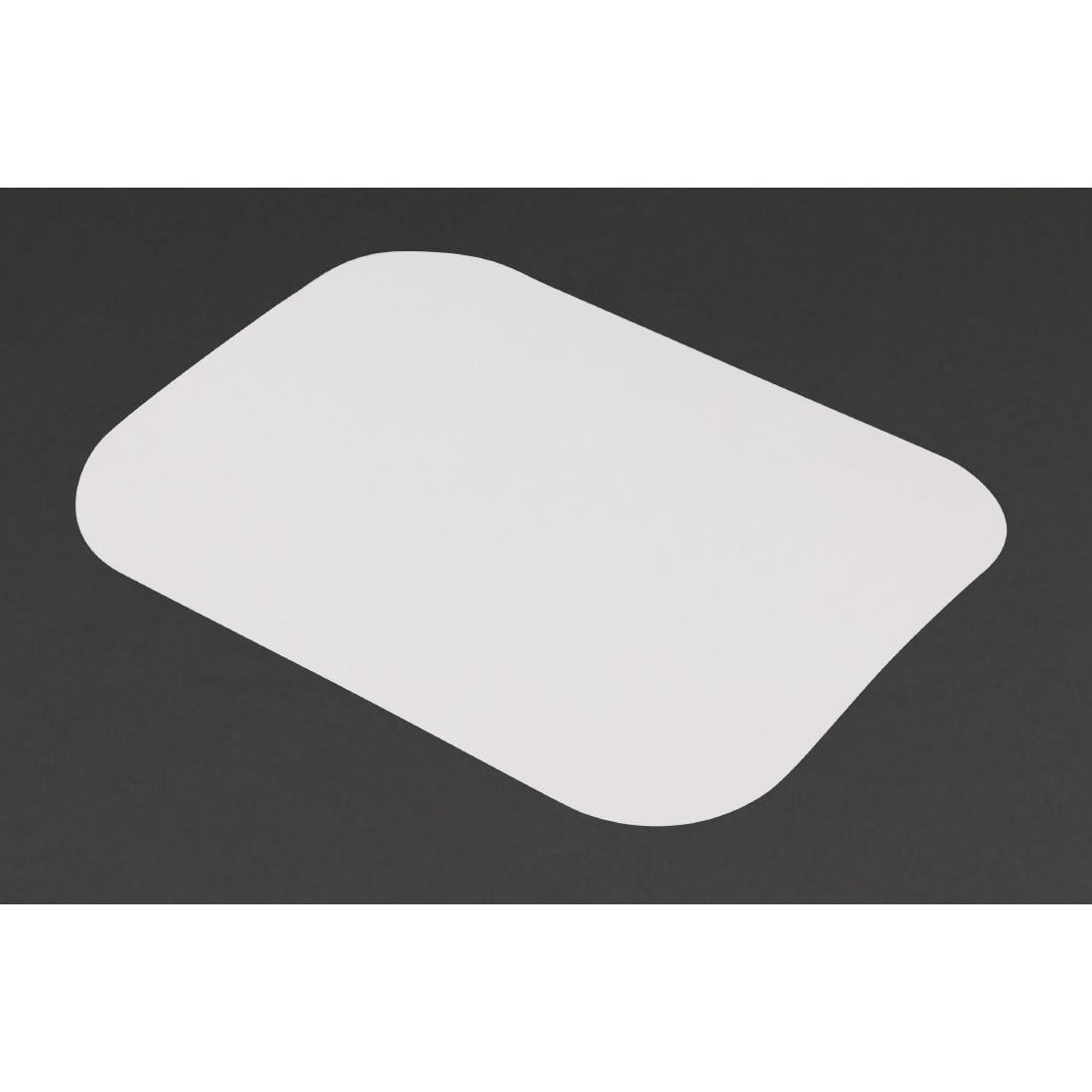Fiesta Recyclable Paper Lids for 250ml Foil Containers (1000 Pack) (Pack Quantity: 1000) • PAS-DZ891