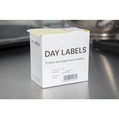 Hygiplas Removable Prepped Food Labels (500 Pack) (50mm | Pack: 500 removeable labels) • PAS-E148