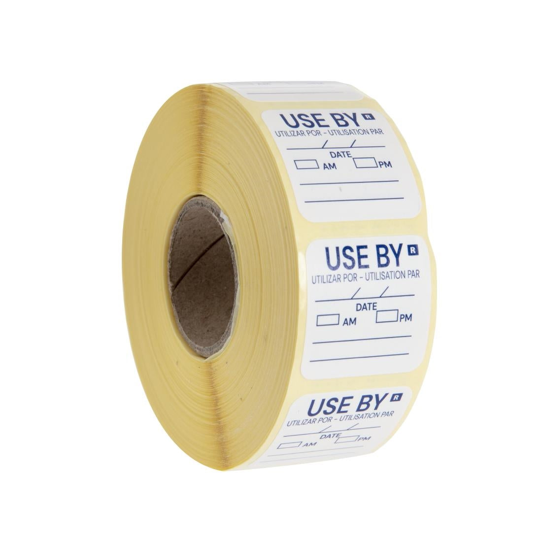 Hygiplas Removable Use By Labels (1000 Pack) (Pack of 1000) • PAS-E150