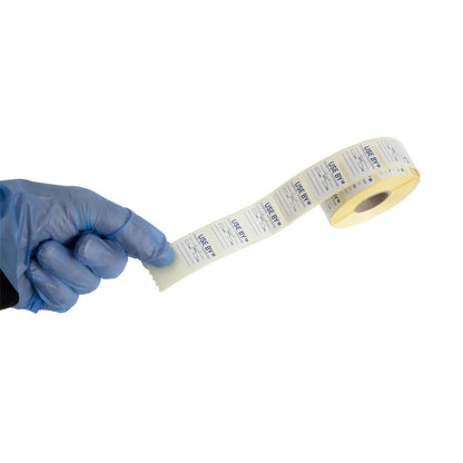 Hygiplas Removable Use By Labels (1000 Pack) (Pack of 1000) • PAS-E150