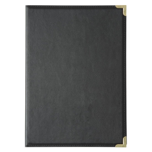 Olympia Leatherette Style Menu Cover A4 2 Card • PAS-E221