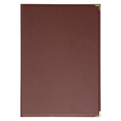 Olympia Leatherette Style Menu Cover A4 4 Card • PAS-E222