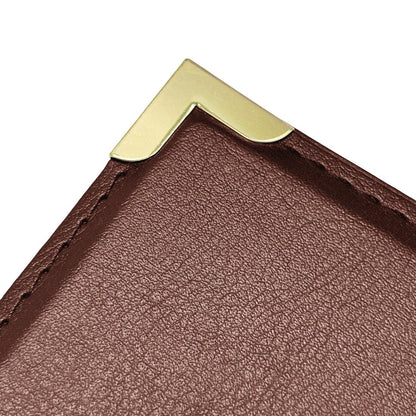 Olympia Leatherette Style Menu Cover A4 4 Card • PAS-E222