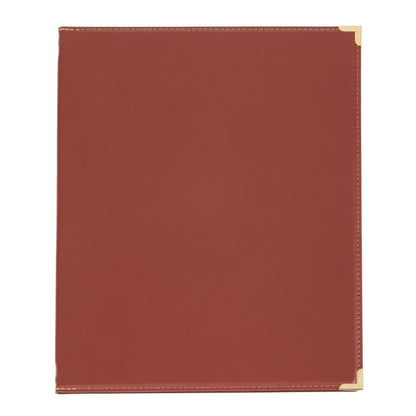 Olympia Leatherette Style Menu Cover A4 4 Card • PAS-E222
