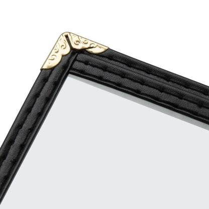 Olympia American Style Menu Cover Four Card Black A4 • PAS-E293