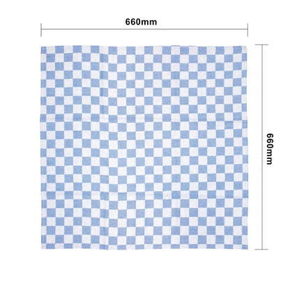 Vogue Chef Tea Towel Blue (Size: 660x660mm / 26 x 26") • PAS-E578