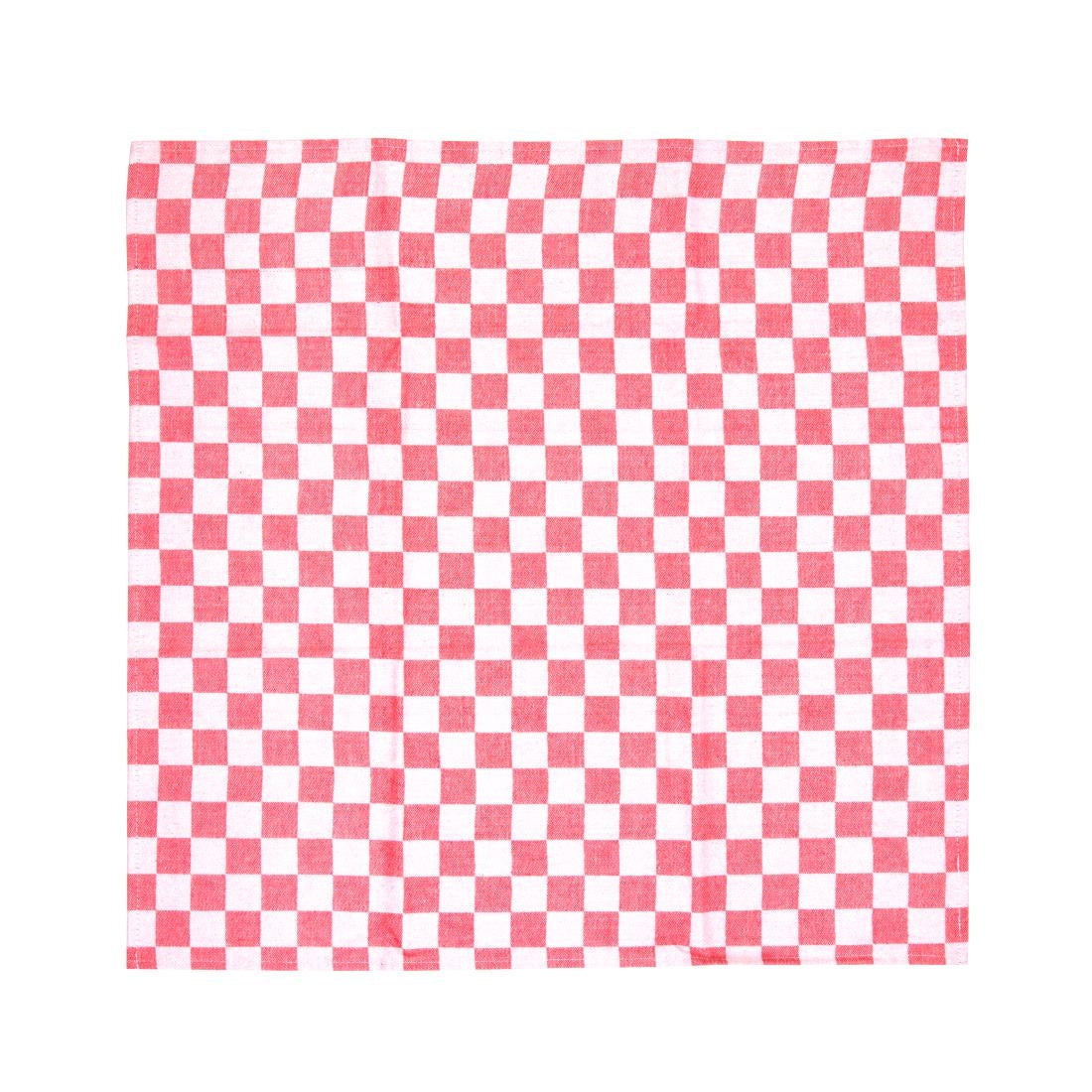 Vogue Chef Tea Towel Red (Red pattern | Size: 660x660mm / 26 x 26") • PAS-E579