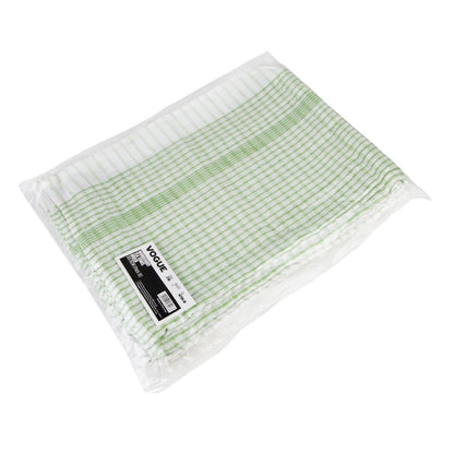 Vogue Wonderdry Tea Towels Green (10 Pack) • PAS-E700
