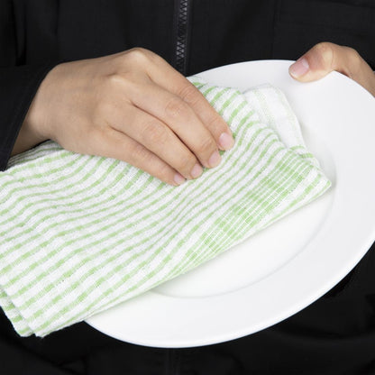 Vogue Wonderdry Tea Towels Green (10 Pack) • PAS-E700