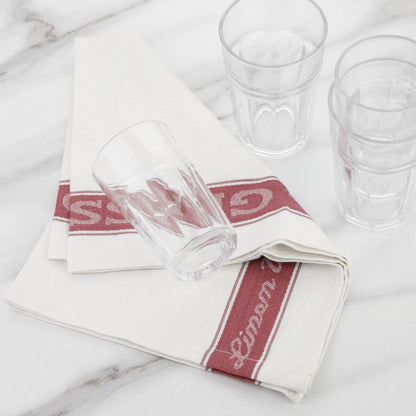 Vogue Glass Cloth Red • PAS-E910