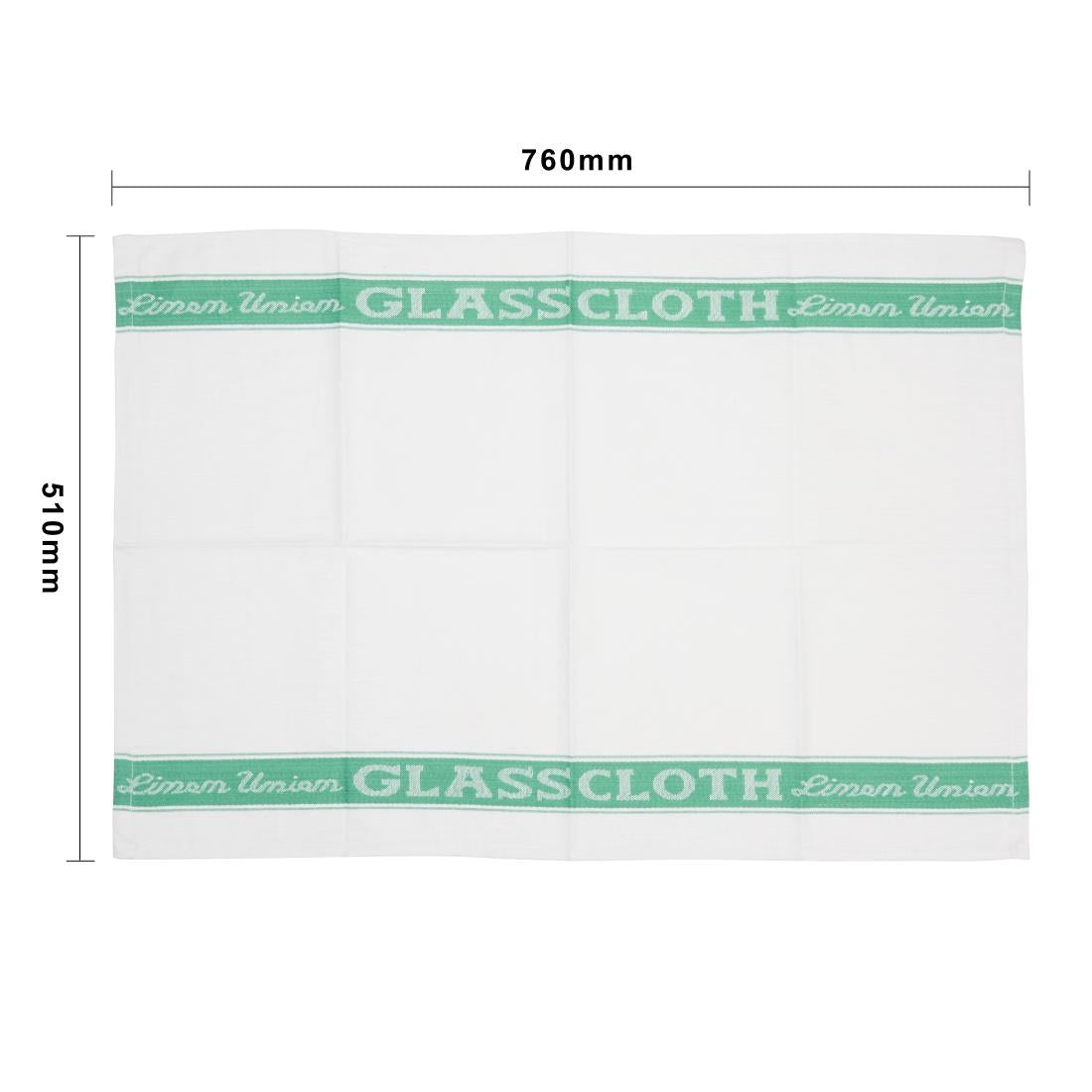 Vogue Glass Cloth Green • PAS-E912
