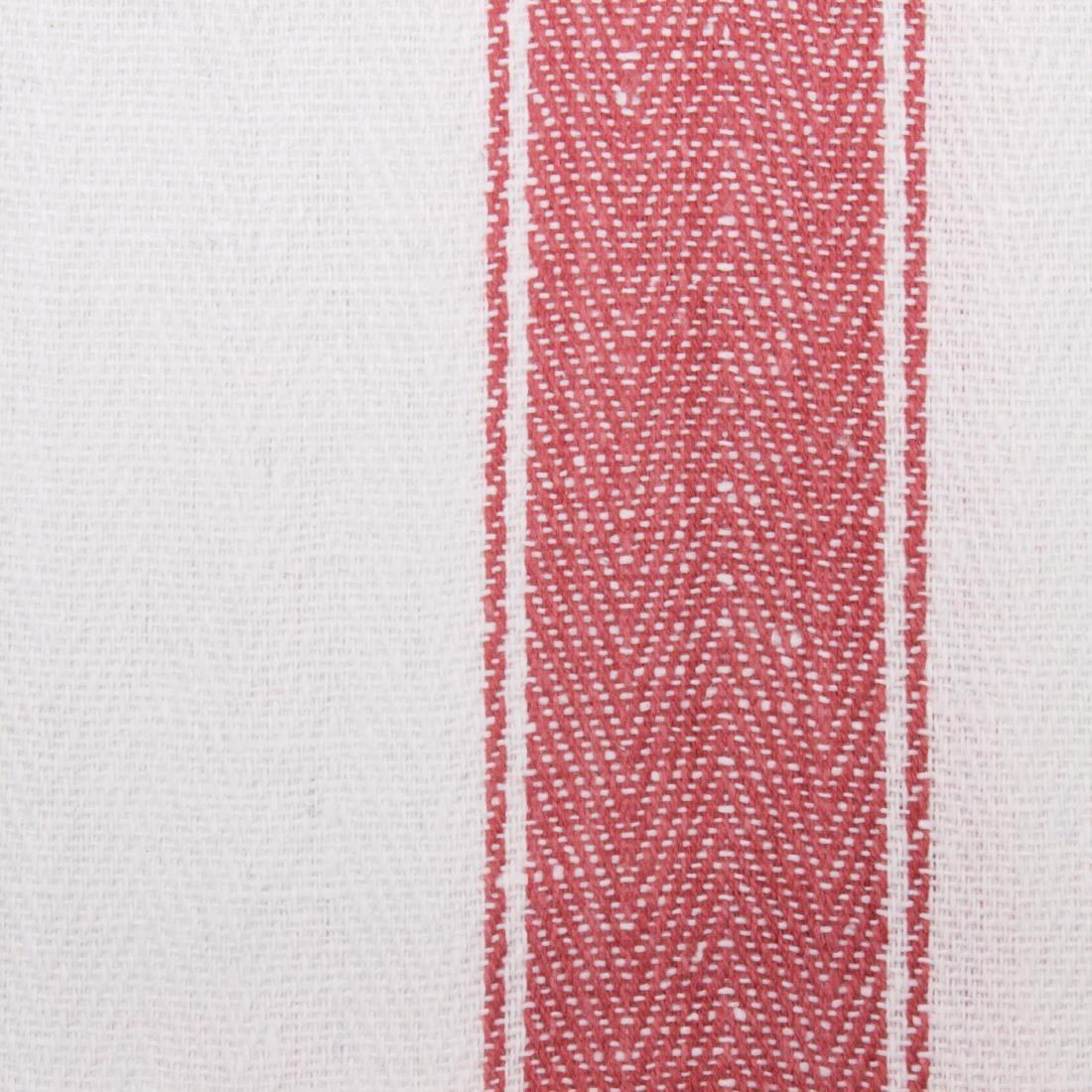 Vogue Heavy Single Tea Towel Red • PAS-E915