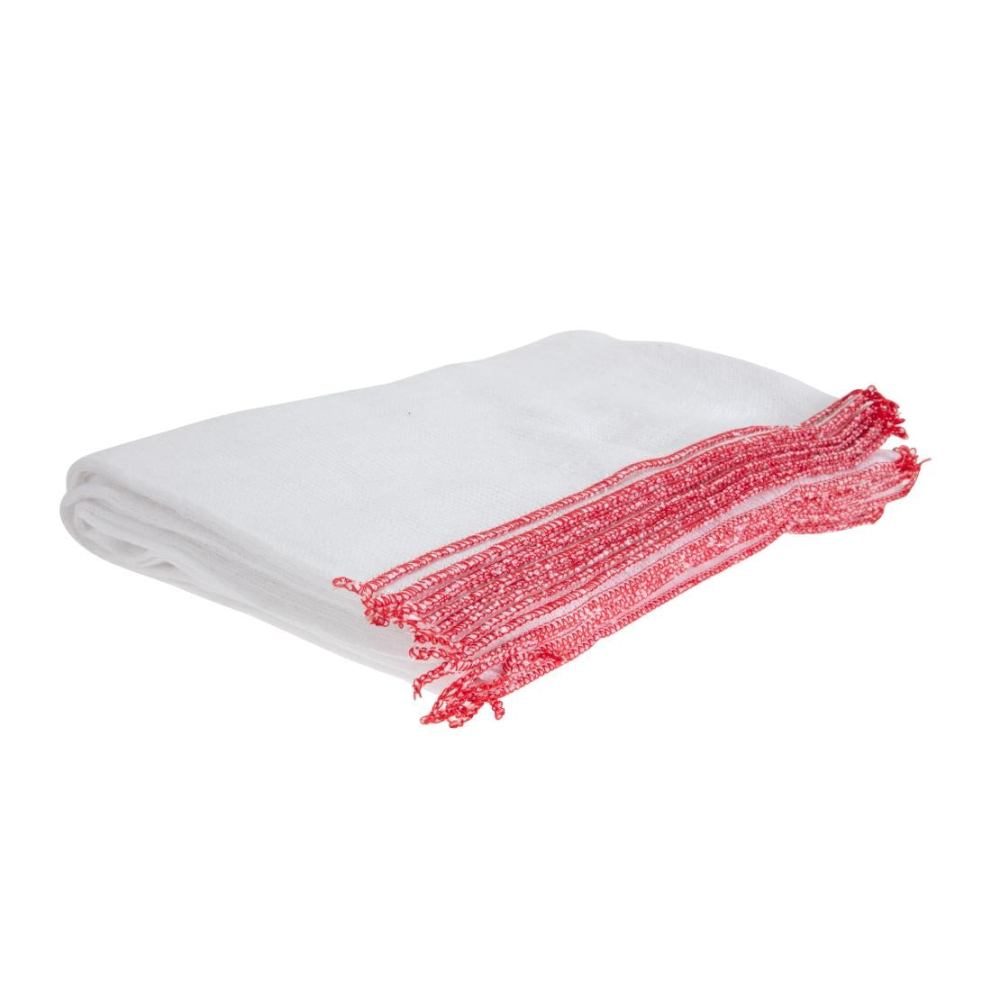 Jantex Dish Cloths Bleached 10 Pack (Pack quantity: 10. Super absorbent) • PAS-E944