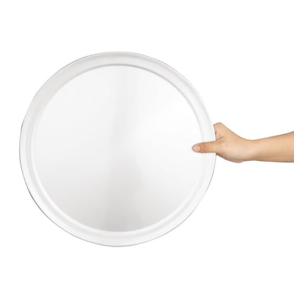 Vogue Aluminium Pizza Tray Wide Rim 355mm • PAS-F009
