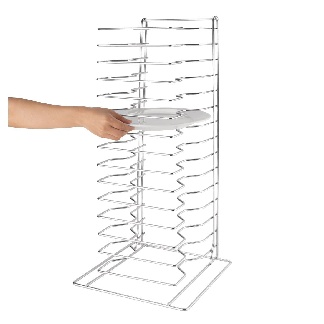 Vogue Pizza Pan Stacking Rack 15 Slot • PAS-F027