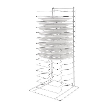 Vogue Pizza Pan Stacking Rack 15 Slot • PAS-F027