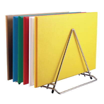 Hygiplas Antibacterial High Density Chopping Board  Brown - 455x305x12mm • PAS-F160