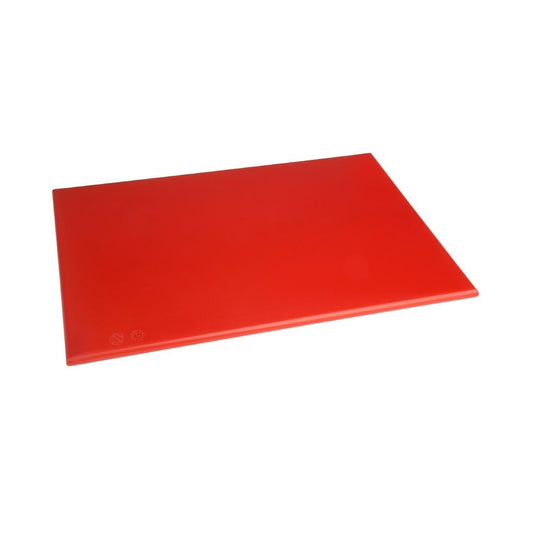 Hygiplas Antibacterial High Density Chopping Board Red - 455x305x12mm • PAS-F155