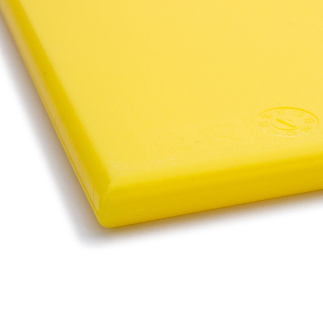 Hygiplas Antibacterial High Density Chopping Board  Yellow - 455x305x12mm • PAS-F156