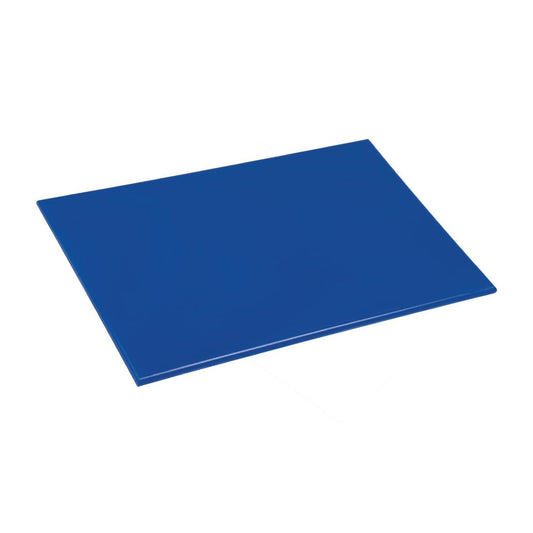 Hygiplas Antibacterial Low Density Chopping Board Blue - 450x300x10mm • PAS-HC856