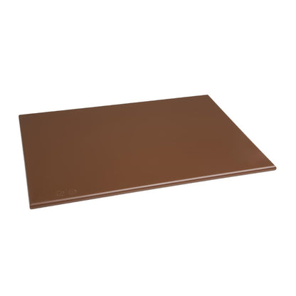 Hygiplas Antibacterial High Density Chopping Board  Brown - 455x305x12mm • PAS-F160