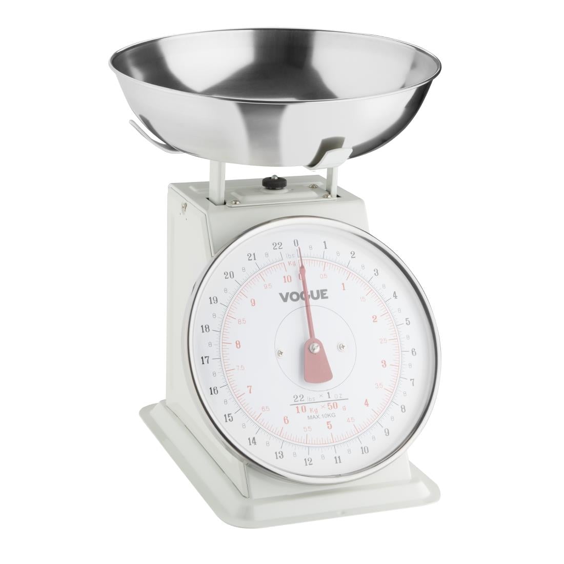 Vogue Kitchen Scale Bowl Top 10kg - Grad. 50g • PAS-F174