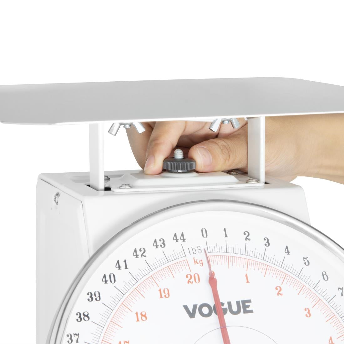 Vogue Kitchen Scale Flat Top 20kg/44lbs -Grad. 50g/2oz • PAS-F175
