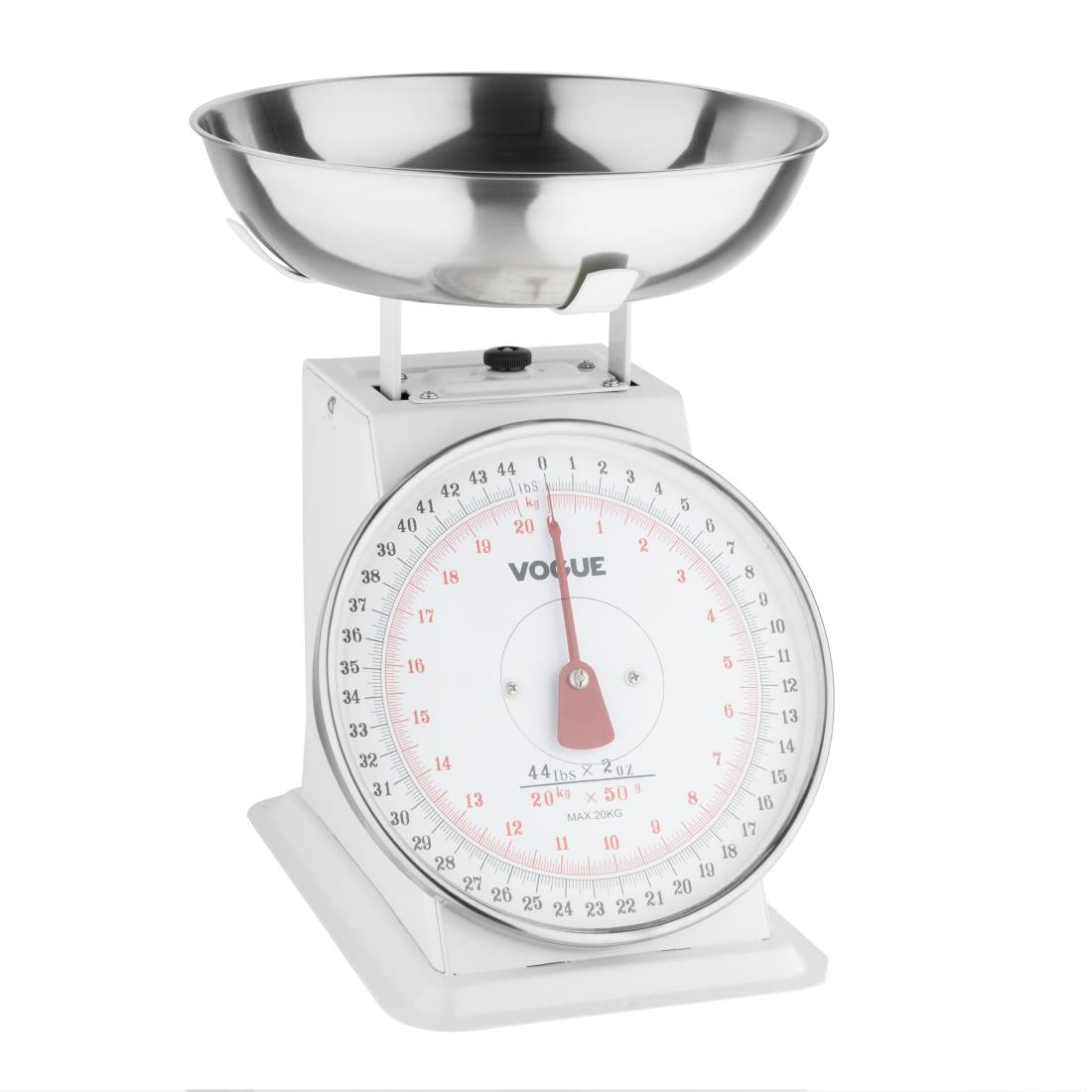 Vogue Kitchen Scale Bowl Top - 20kg Grad. 50g • PAS-F176