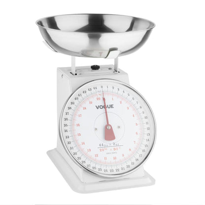 Vogue Kitchen Scale Bowl Top - 20kg Grad. 50g • PAS-F176