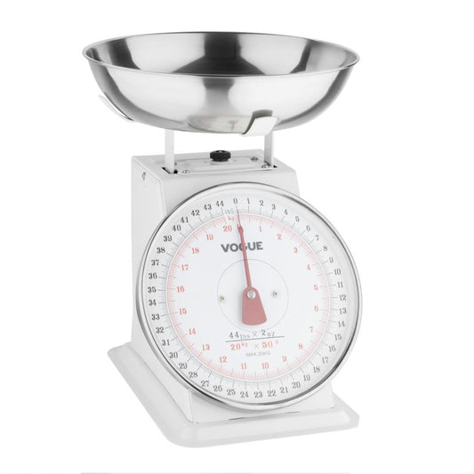 Vogue Kitchen Scale Bowl Top - 20kg Grad. 50g • PAS-F176