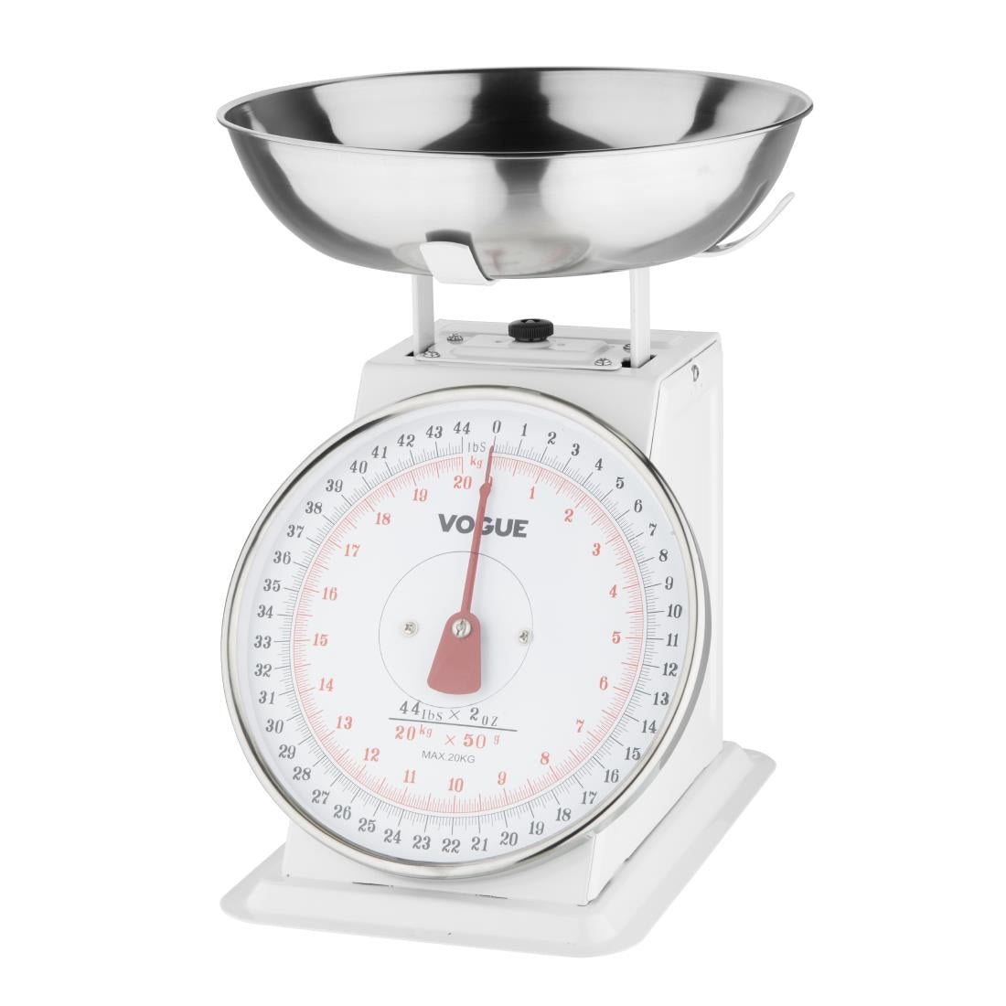 Vogue Kitchen Scale Bowl Top - 20kg Grad. 50g • PAS-F176