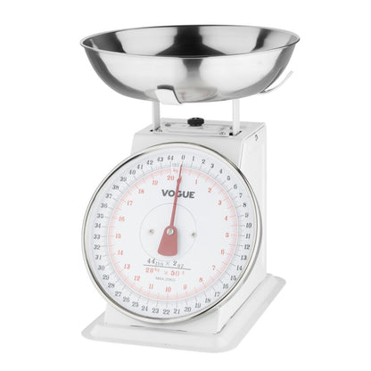 Vogue Kitchen Scale Bowl Top - 20kg Grad. 50g • PAS-F176