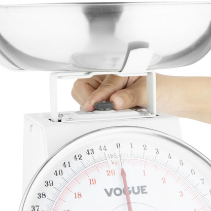 Vogue Kitchen Scale Bowl Top - 20kg Grad. 50g • PAS-F176