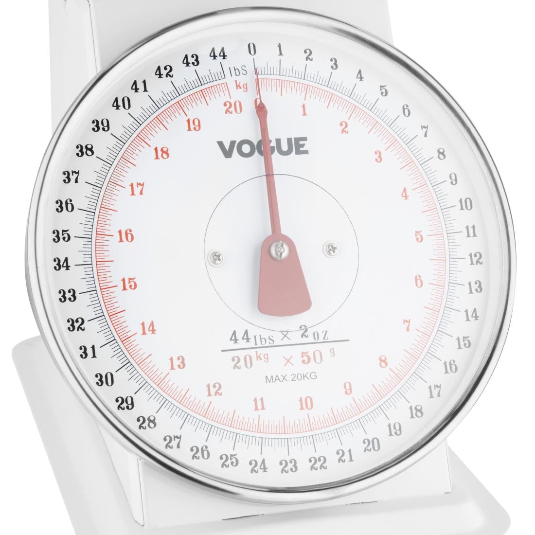 Vogue Kitchen Scale Bowl Top - 20kg Grad. 50g • PAS-F176