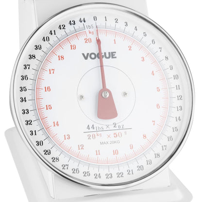 Vogue Kitchen Scale Bowl Top - 20kg Grad. 50g • PAS-F176
