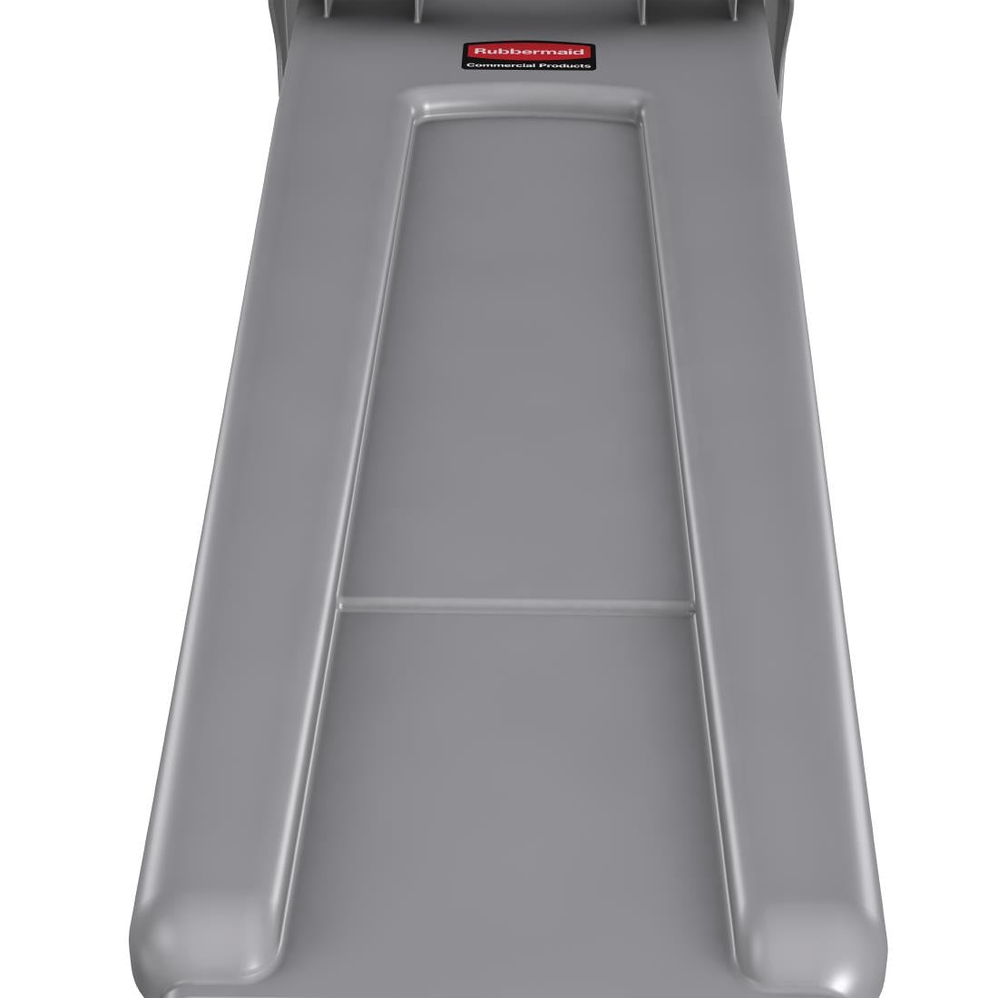 Rubbermaid Slim Jim Container with Venting Channels Grey 60Ltr (Material: Plastic | Colour: Grey | Capacity: 60Ltr | 279(W)x635(H)x558(D)mm) • PAS-F603