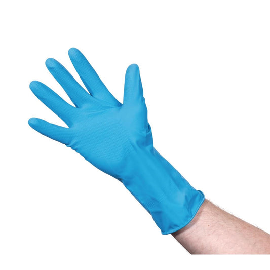 Jantex Household Glove Blue Medium • PAS-F953-M