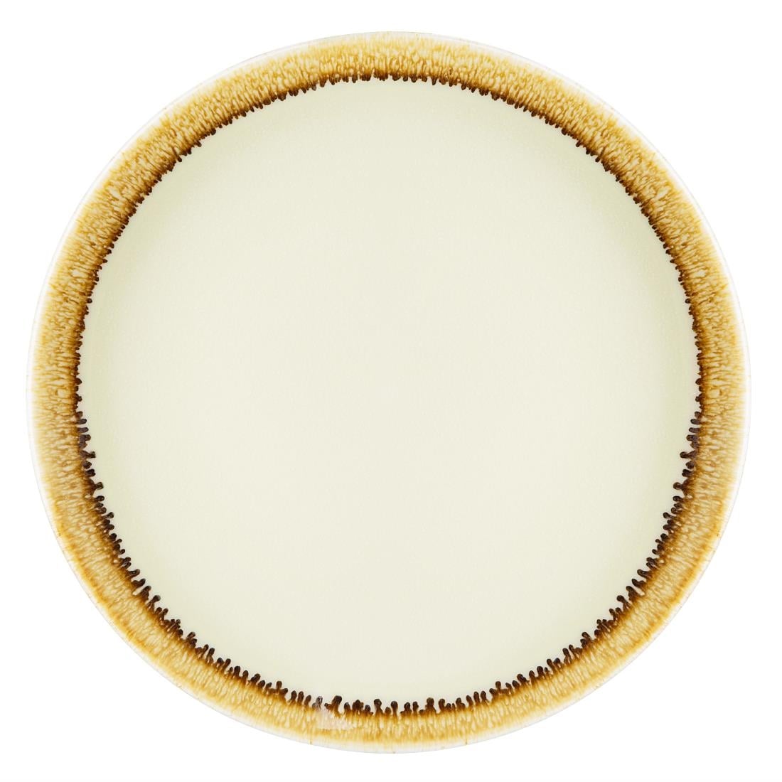 Olympia Kiln Sandstone Round Coupe Plates 180mm (6 Pack) (Pack of 6) • PAS-FA025