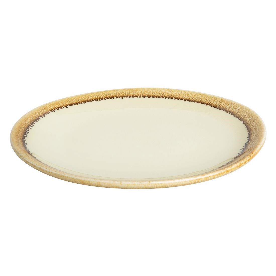 Olympia Kiln Sandstone Round Coupe Plates 180mm (6 Pack) (Pack of 6) • PAS-FA025