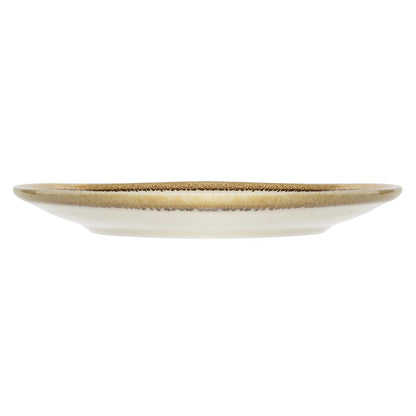 Olympia Kiln Sandstone Round Coupe Plates 180mm (6 Pack) (Pack of 6) • PAS-FA025