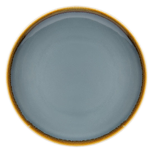 Olympia Kiln Ocean Round Coupe Plate - 180mm 7" (6 Pack) (180(Ø)mm | Pack Quantity: 6) • PAS-FA026