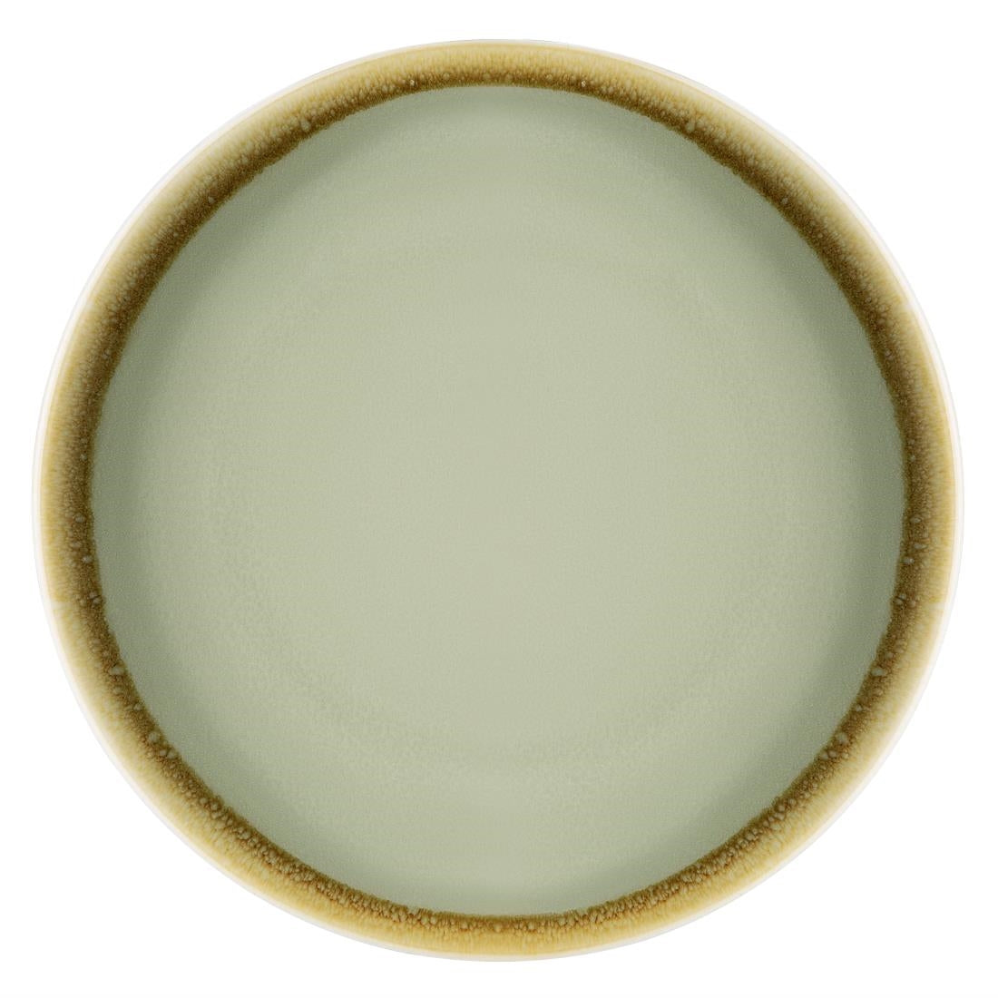 Olympia Kiln Moss Round Coupe Plate - 180mm 7" (6 Pack) (180(Ø)mm | Pack Quantity: 6) • PAS-FA029