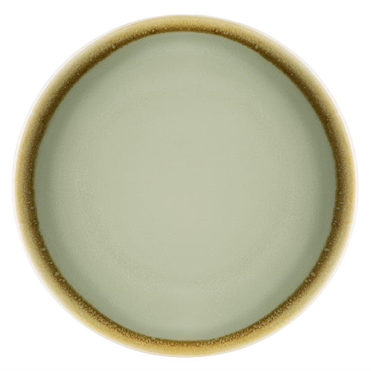 Olympia Kiln Moss Round Coupe Plate - 180mm 7" (6 Pack) (180(Ø)mm | Pack Quantity: 6) • PAS-FA029