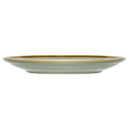Olympia Kiln Moss Round Coupe Plate - 180mm 7" (6 Pack) (180(Ø)mm | Pack Quantity: 6) • PAS-FA029