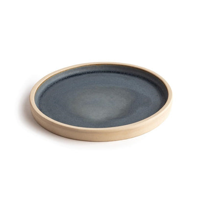 Olympia Canvas Flat Round Plate Blue Granite 180mm (6 Pack) (180mm (Ø) | Pack Quantity: 6) • PAS-FA300