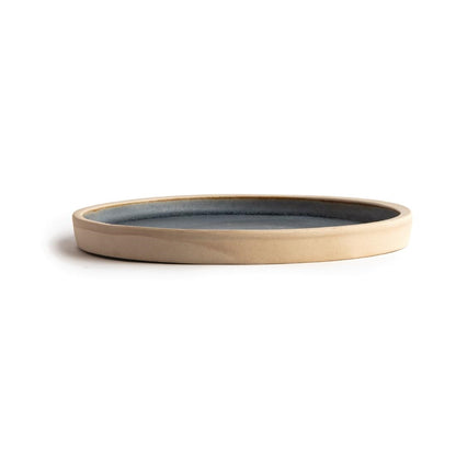 Olympia Canvas Flat Round Plate Blue Granite 180mm (6 Pack) (180mm (Ø) | Pack Quantity: 6) • PAS-FA300