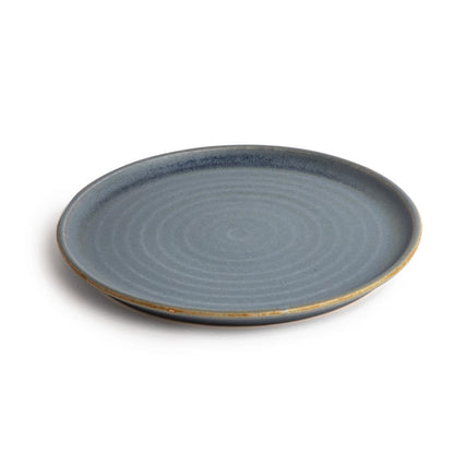 Olympia Canvas Small Rim Round Plate Blue Granite 265mm (6 Pack) (10.5" / 265mm (Ø) | Pack Quantity: 6) • PAS-FA303